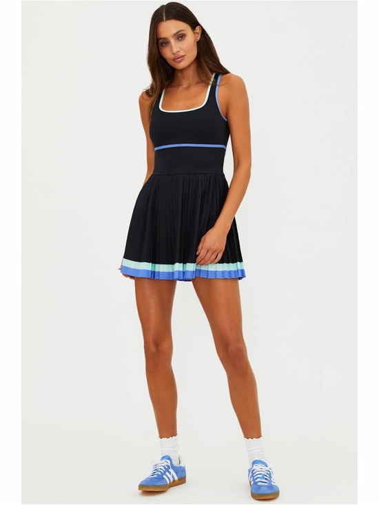 Beach Riot Other - Beach Riot Antonia Dress Sapphire Sea Colorblock